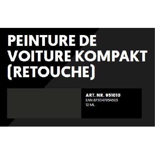 Peinture Auto Stylo compact 12ml noir metal