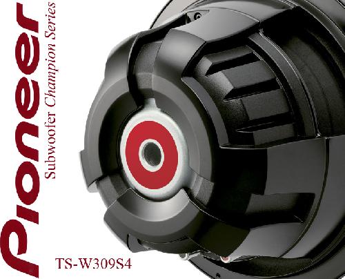 Subwoofer Pioneer TS-W310S4 1400W 30cm -> TS-A300S4