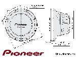 Subwoofer Pioneer TS-W310S4 1400W 30cm -> TS-A300S4