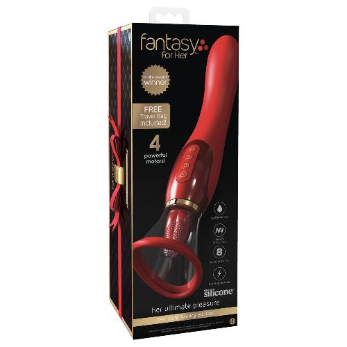 Stimulateurs externes Suceur de clitoris vibrant - Edition de luxe