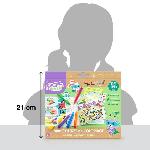 Jeu De Coloriage - Dessin - Pochoir SUPER GREEN Kit de coloriage. crayons bio
