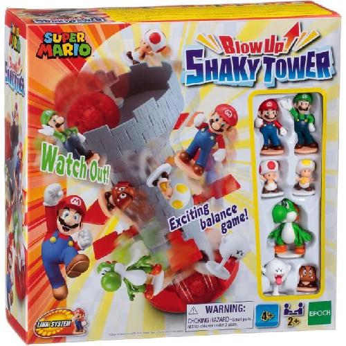 Jeu De Societe - Jeu De Plateau SUPER MARIO Blow Up! Shaky tower - Jeu de société - EPOCH - 7356