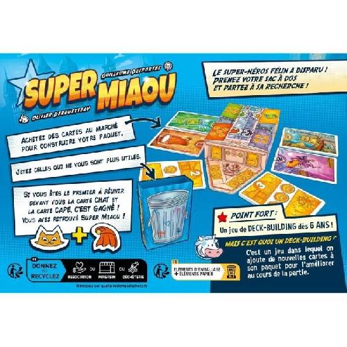 Jeu De Societe - Jeu De Plateau Super Miaou