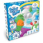 Jeu De Sable A Modeler Super Snow Man City - Kit de loisir créatif pour créer un igloo et un bonhomme de neige - GOLIATH