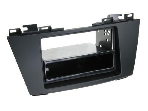 Supports Autoradio de Roger Support 2Din compatible avec Mazda 5 ap10 Avec vide poche - Noir