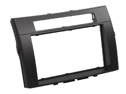 Supports Autoradio de Roger Support 2Din compatible avec Toyota Corolla verso 04-09 - Noir