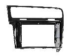 Facade autoradio VW Support Autoradio 10 pour VW Golf VII 2012-2020 noir piano LHD