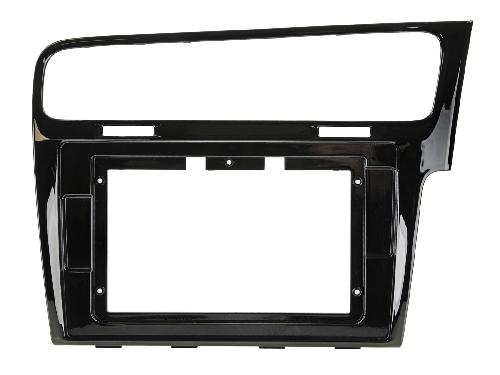 Facade autoradio VW Support Autoradio 10 pour VW Golf VII 2012-2020 noir piano RHD
