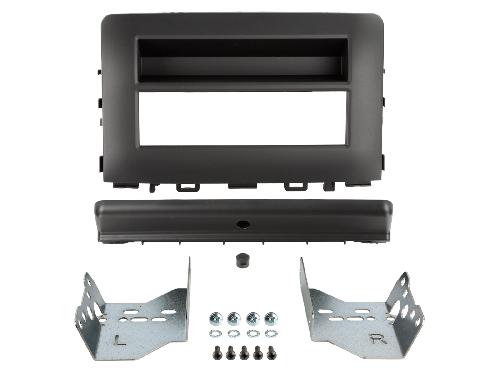 Facade autoradio Kia Support Autoradio 1Din avec compartiment pour Kia Rio 02 2017-2022