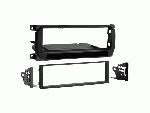 Facade autoradio Chrysler Support autoradio 1Din avec vide-poches pour Chrysler Dodge Jeep Plymouth