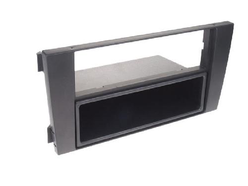 Supports Autoradio de Roger Support autoradio 1DIN compatible avec Audi A6 01-05 - Avec vide poche - Noir