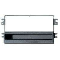 Support autoradio 1DIN compatible avec Kia Carens 02-04 Carnival 02-06 avec vide poche