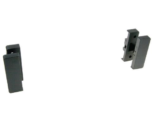 Supports Autoradio de Roger Support autoradio 1DIN compatible avec Seat Leon Toledo 98-04 - Noir