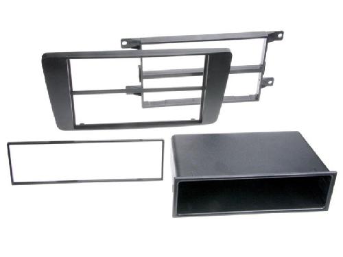 Supports Autoradio de Roger Support autoradio 1Din compatible avec Skoda Octavia 04-13 avec vide-poche Noir