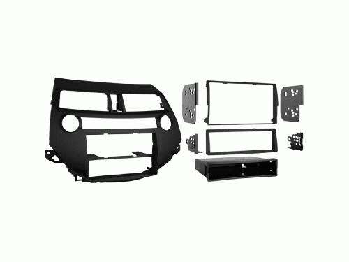 Facade autoradio Honda Support Autoradio 2Din avec compartiment pour Honda Accord Crosstour USA
