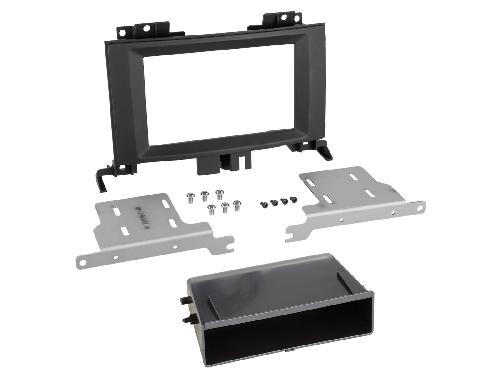 Facade autoradio VW Support Autoradio 2Din avec poche pour Mercedes Sprinter VW Crafter I