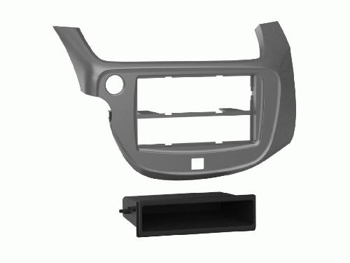 Facade autoradio Honda Support Autoradio 2Din avec rangement Honda Fit Jazz 2009-2013