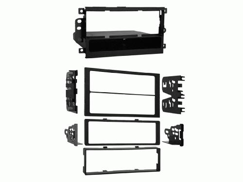 Facade autoradio Suzuki Support Autoradio 2Din avec vide poche compatible avec GM Isuzu Suzuki noir