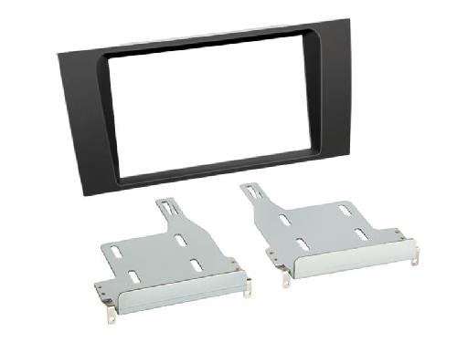Supports Autoradio de Roger Support autoradio 2DIN compatible avec Audi A4 99-05 Noir