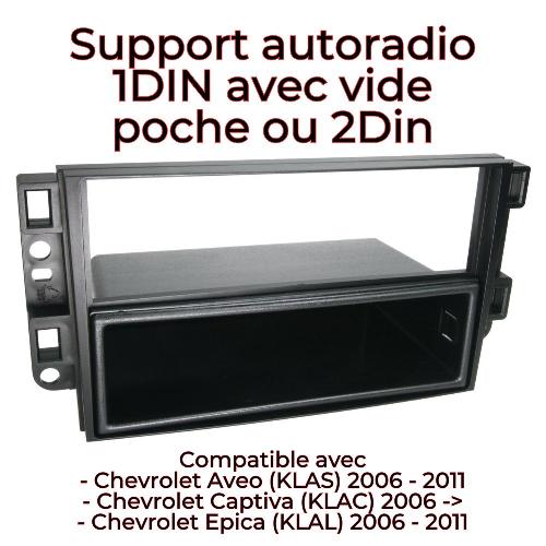 Supports Autoradio de Roger Support autoradio 2DIN compatible avec Aveo Captiva Epica 2006-2011