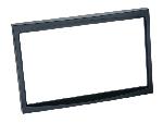 Supports Autoradio de Roger Support Autoradio 2DIN compatible avec Citroen C2 C3 Fiat Scudo Peugeot 207 307 01-12 Noir