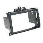 Support autoradio 2DIN compatible avec Hyundai i20 ap09 Noir Rubber touch Support autoradio 2DIN compatible avec Hyundai i20 ap09 Noir Rubber touch