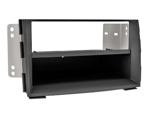 Supports Autoradio de Roger Support autoradio 2DIN compatible avec Kia Venga ap09 avec vide poche - Noir