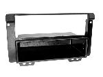 Supports Autoradio de Roger Support autoradio 2DIN compatible avec Land Rover Freelander 04-06 Avec vide poche - Noir