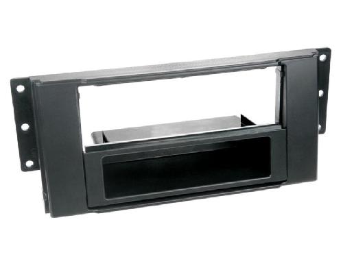Supports Autoradio de Roger Support autoradio 2DIN compatible avec Land Rover Freelander 06-12 Avec vide poche - Noir