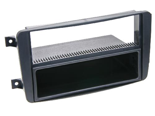 Supports Autoradio de Roger Support autoradio 2DIN compatible avec Mercedes 00-07 Avec vide poche Noir - voir liste