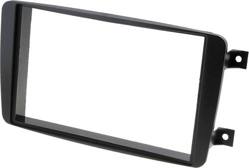 Supports Autoradio de Roger Support autoradio 2Din compatible avec Mercedes Classe C CLK Vito Viano - Noir