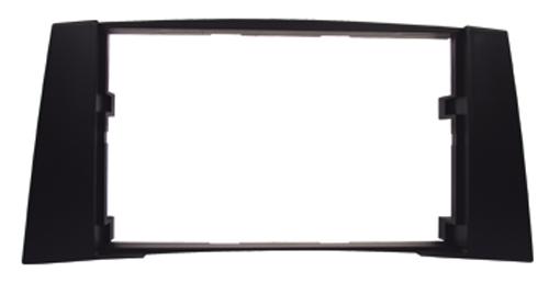 Supports Autoradio de Roger Support autoradio 2Din compatible avec Mercedes Classe E W211 CLS W219 ap02 - avec vide poche