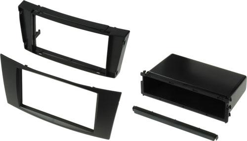 Supports Autoradio de Roger Support autoradio 2Din compatible avec Mercedes Classe E W211 CLS W219 ap02 - avec vide poche