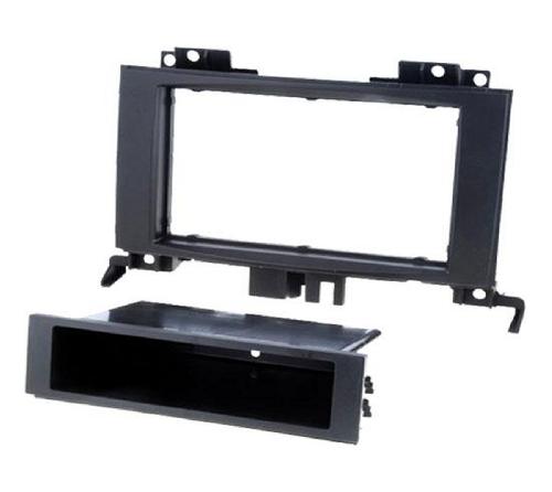 Supports Autoradio de Roger Support autoradio 2Din compatible avec Mercedes Sprinter W906 VW Crafter 06-16 avec vide-poche