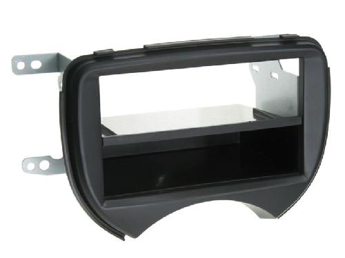 Supports Autoradio de Roger Support autoradio 2DIN compatible avec Nissan Micra 11-13 vide poche - Noir