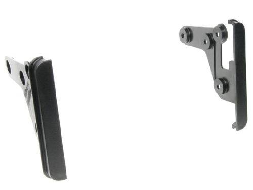 Supports Autoradio de Roger Support Autoradio 2DIN compatible avec Toyota ap99 Noir