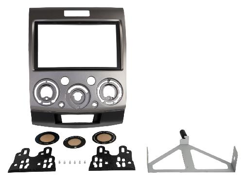 Facade autoradio Ford Support Autoradio 2Din pour Ford Ranger -2AB- 2007-2011 Mazda BT-50 -UN-