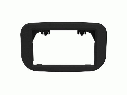 Facade autoradio Ford Support Autoradio 2Din pour Ford Transit -FD- 06 2019-2024 noir mat
