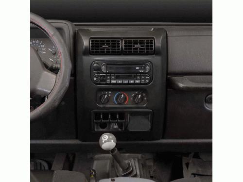Facade autoradio Jeep Support Autoradio 2Din pour Jeep Wrangler -TJ- 01 2003-03 2007