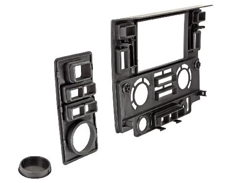 Facade autoradio Land Rover Support Autoradio 2Din pour Land Rover Defender 05 2007-08 2016