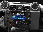 Facade autoradio Land Rover Support Autoradio 2Din pour Landrover Defender 05 2007-08 2016