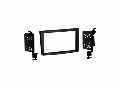 Facade autoradio Mazda Support Autoradio 2Din pour Mazda MPV -LW- de 12 2000 a 11 2005 noir mat