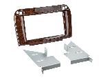 Facade autoradio Mercedes Support Autoradio 2Din pour Mercedes Classe CL S Bois de Racine
