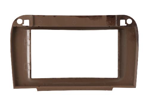 Facade autoradio Mercedes Support Autoradio 2Din pour Mercedes Classe CL S Bois de Racine