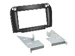 Facade autoradio Mercedes Support Autoradio 2Din pour Mercedes Classe CL S en noir