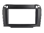 Facade autoradio Mercedes Support Autoradio 2Din pour Mercedes Classe CL S en noir