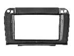 Facade autoradio Mercedes Support Autoradio 2Din pour Mercedes Classe CL S en noir