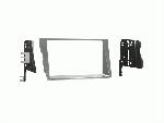 Facade autoradio Subaru Support Autoradio 2Din pour Subaru Legacy Outback -BM BR- Argent