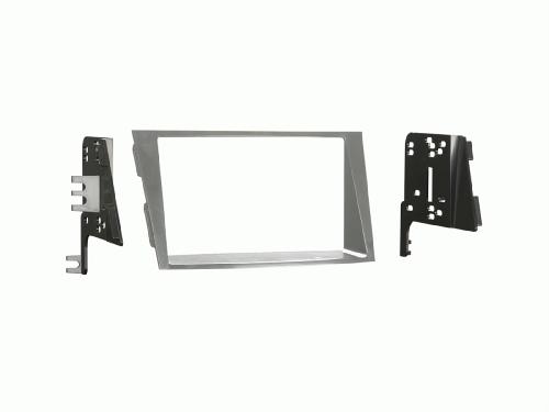 Facade autoradio Subaru Support Autoradio 2Din pour Subaru Legacy Outback -BM BR- Argent