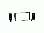 Facade autoradio Subaru Support Autoradio 2Din Subaru Forester Impreza WRX XV Crosstek